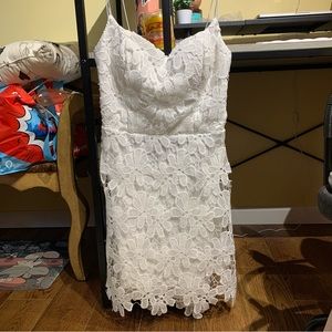 White Lace Dress